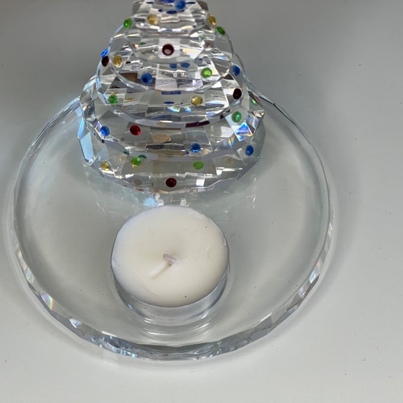 PartyLite Crystal Christmas Tree Tea Light Holder Holiday Decor - Picture 10 of 13